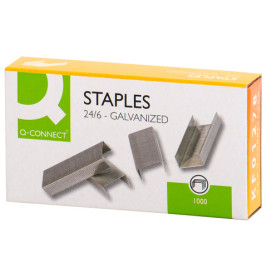 Heftklammern 24/6 verz. 1000 Stück