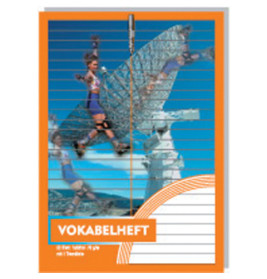Vokabelheft A5, 32 Blatt, lini iert