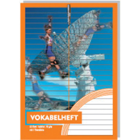 Vokabelheft A5, 32 Blatt, lini iert