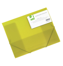 Gummizugmappe A4 Transl. Gelb