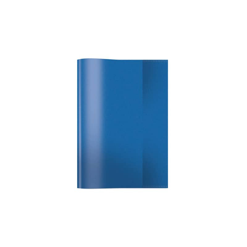 Heftschoner A5 dunkelblau transparent