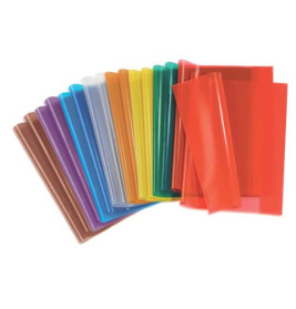 Heftschoner A5 dunkelblau transparent