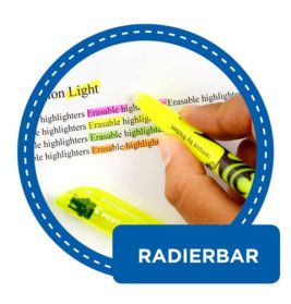 Textmarker Light pastellgelb