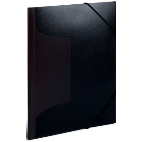 Gummizugmappe A3 PP schwarz