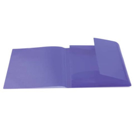 Gummizugmappe A3, PP transl. violett