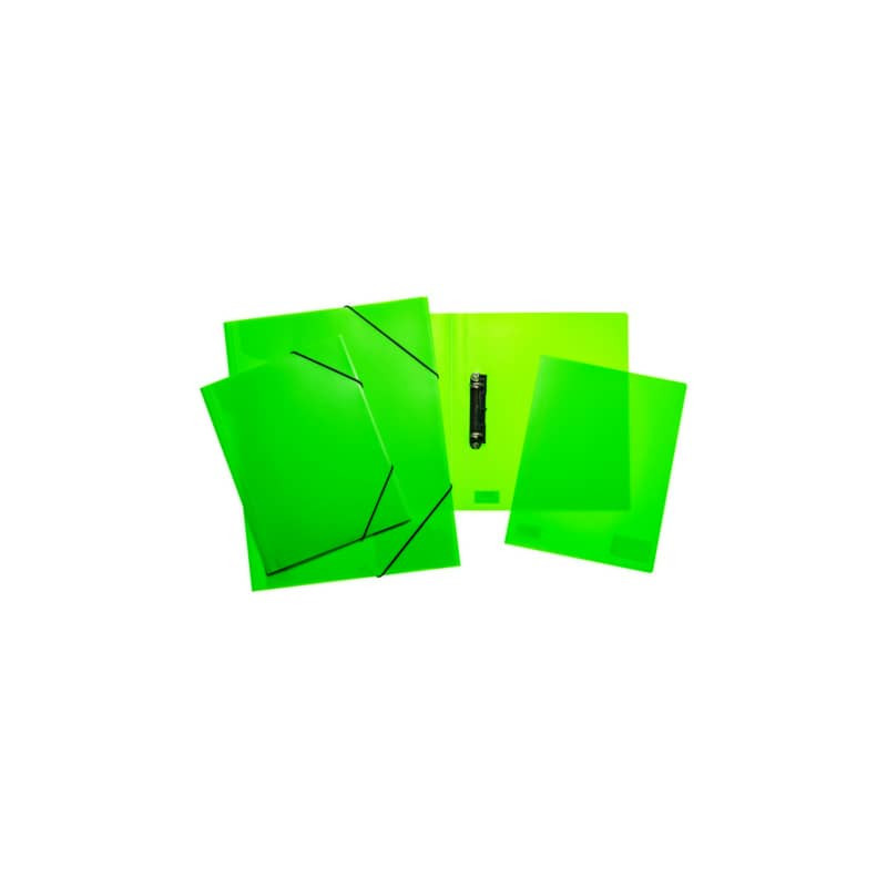 Gummizugmappe PP A3 neon sortiert