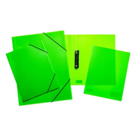 Gummizugmappe PP A3 neon sortiert