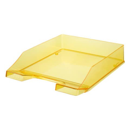 PBS Deutschland Nord Briefkorb C4 Transparent Gelb – Stapelbar & übersichtlich