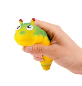SQUEEZY RAUPE MOLLY, 4-FACH sortiert