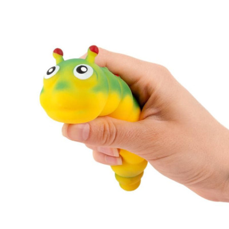 SQUEEZY RAUPE MOLLY, 4-FACH sortiert