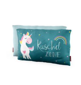 Deko Kissen Unicorn Zoofreunde 'FÜR DICH' – Zauberhaftes Einhorn Kissen für Kinder (4027268338665)
