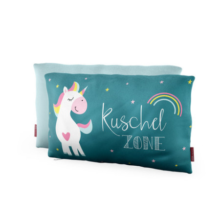 Deko Kissen Unicorn Zoofreunde 'FÜR DICH' – Zauberhaftes Einhorn Kissen für Kinder (4027268338665)