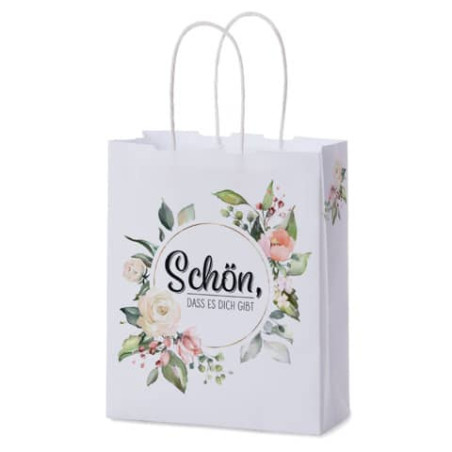 Geschenktragetasche Schön das es Dich gibt    LA VIDA