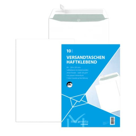 Versandtasche B4 HK 120g weiß