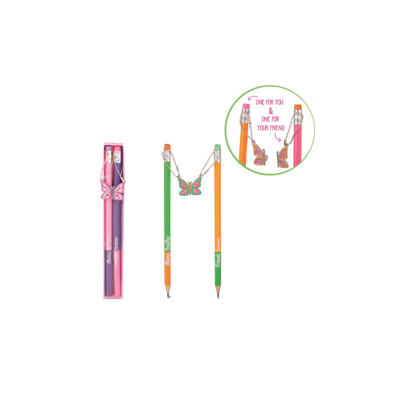 GFH BEST-FRIENDS BLEISTIFT-SET 3-fach sortiert