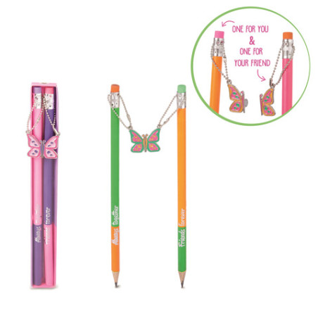 GFH BEST-FRIENDS BLEISTIFT-SET 3-fach sortiert