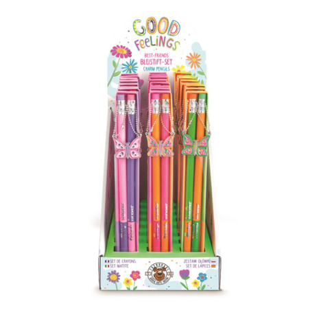 GFH BEST-FRIENDS BLEISTIFT-SET 3-fach sortiert
