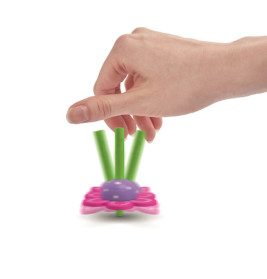 GFH HOLZKREISEL BLUME 3-fach sortiert