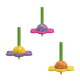 GFH HOLZKREISEL BLUME 3-fach sortiert