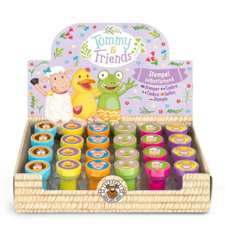 T&FS STEMPEL selbstfärbend 6-fach sortiert