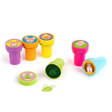 T&FS STEMPEL selbstfärbend 6-fach sortiert