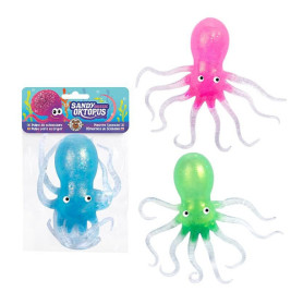 SO SQUEEZY-GLITZER OKTOPUS, 3-FACH SORTIERT