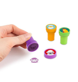 BAUERNHOFTIERE STEMPEL SELBSTFÄRBEND sort.