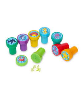 MEERESTIERE STEMPEL selbstfärbend sort.