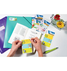 Buchschild Katzen 76x35 mm 6 St.