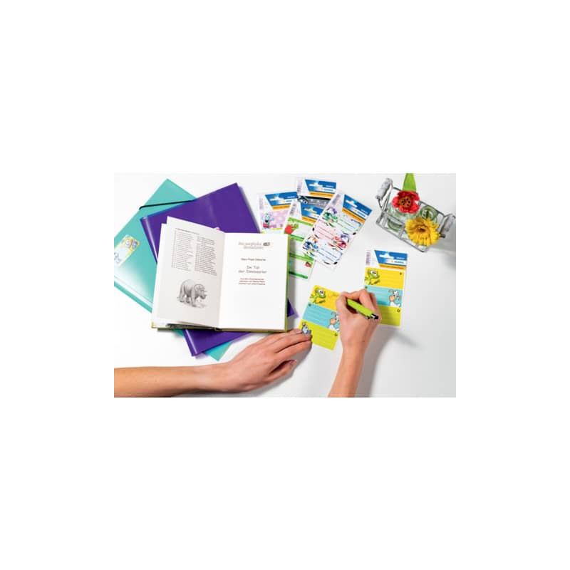 Buchschild Mountainbike 76x35 mm, 6 St.