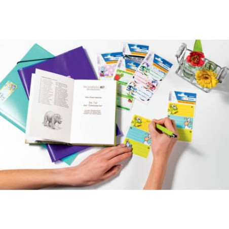 Buchschild Mountainbike 76x35 mm, 6 St.