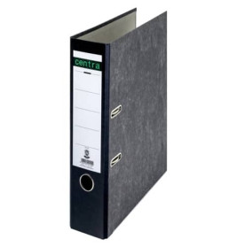 Ordner Pappe A4 8cm schwarz