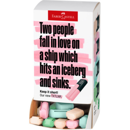 Textmarker TXTLNR Pastell sortiert