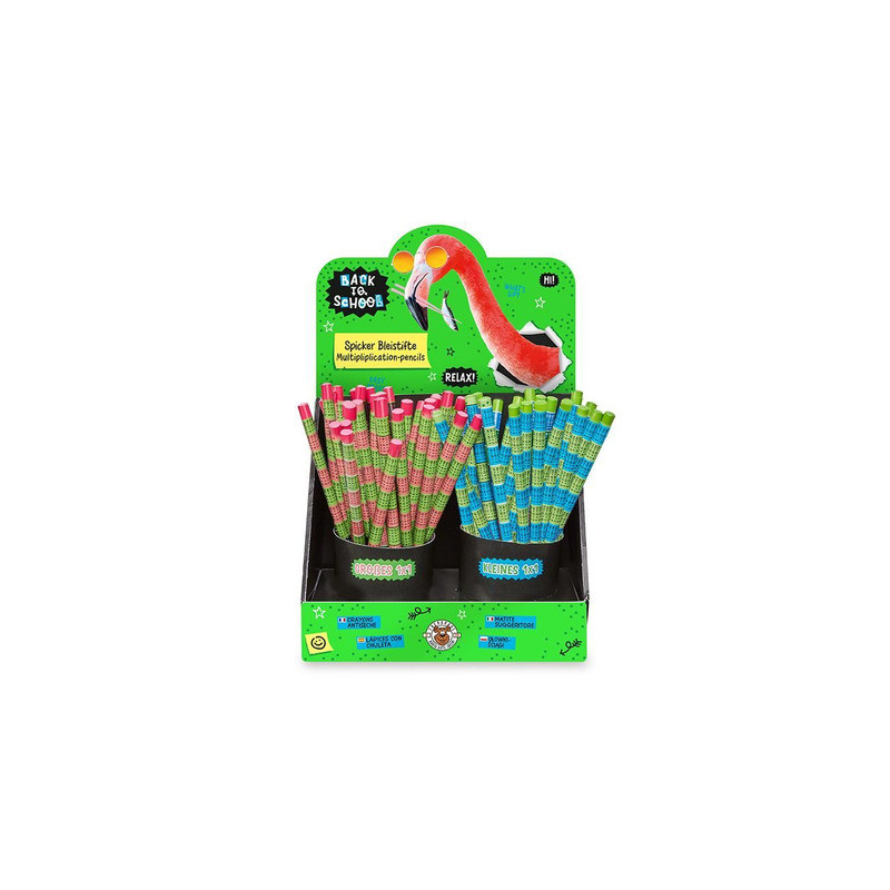 AFDS NE Spicker Bleistift 1x1 2-fach sortiert