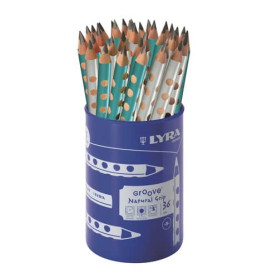 Groove Jumbo Graphit Met-silb