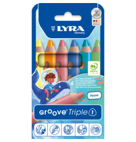 LYRA Groove Triple 1 Pastell Kartonetui K06