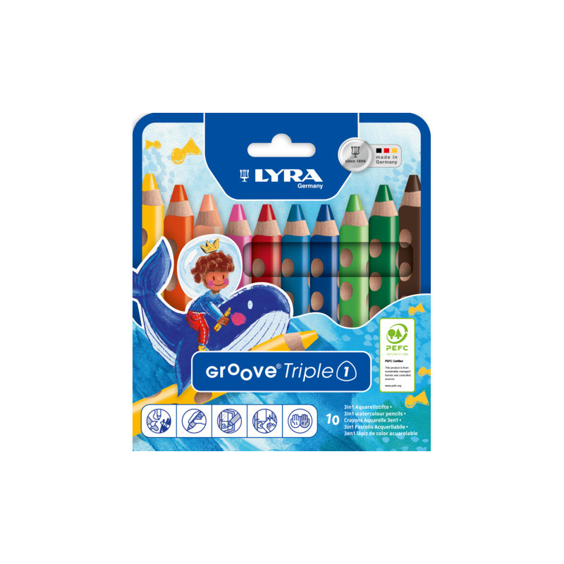 LYRA Groove Triple 1 Kartonetui K10