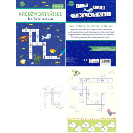 Kreuzworträtsel- Ich lerne schreiben- 2. Klasse