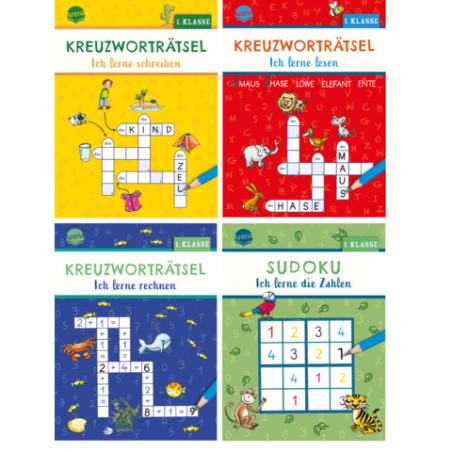Kreuzworträtsel- Ich lerne schreiben- 2. Klasse