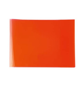 Heftschoner PP A5 quer rot PP-Plus