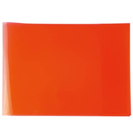 Heftschoner PP A5 quer rot PP-Plus