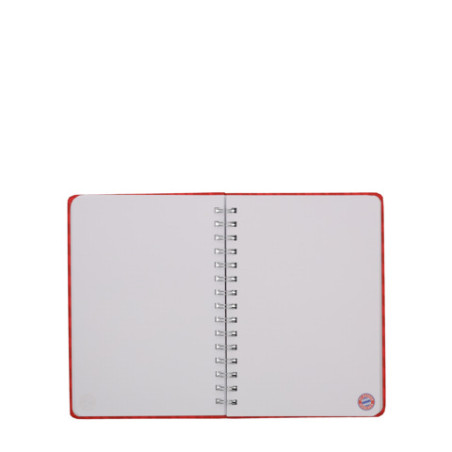 FCB Ringbuch A5 Logo Rot/weiß