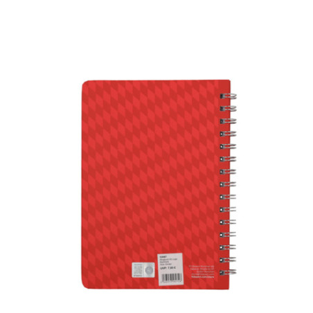 FCB Ringbuch A5 Logo Rot/weiß