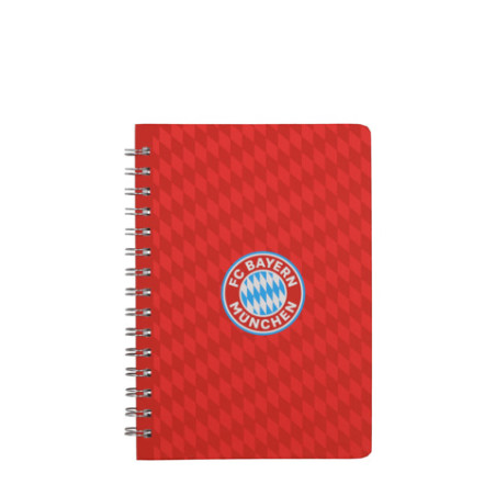 FCB Ringbuch A5 Logo Rot/weiß