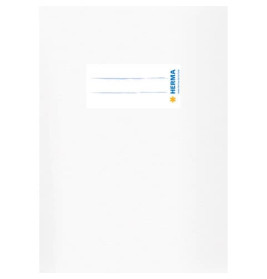 Heftschoner A5 gedeckt weiß