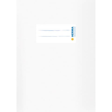 Heftschoner A5 gedeckt weiß