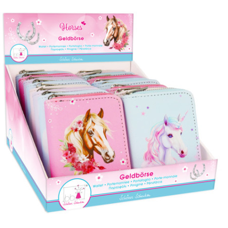 Geldbörse Horses  sortiert verschiedene Motive