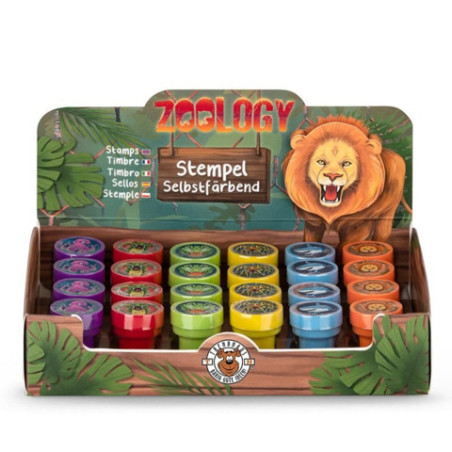 ZOO STEMPEL SELBSTFÄRBEND, 6-F.SORT.