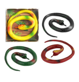 ZOO STRETCHY-SCHLANGE 30CM, 4-F.SORT