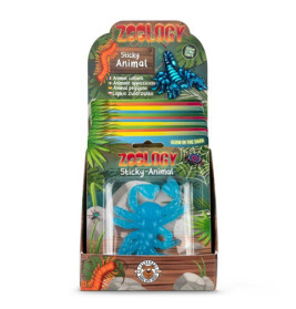 ZOO STICKYTIER NACHTLEUCHTEND, 4-FACH SO